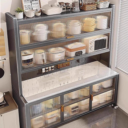 Kitchen Sideboard - Multifunctional Cabinet for Dining Room or Kitchen, Storage & Display Furniture