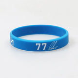Silicone Wristband Basketball Sports Bracelet Men's Fashion Casual Jewelry