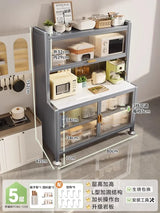 Kitchen Sideboard - Multifunctional Cabinet for Dining Room or Kitchen, Storage & Display Furniture