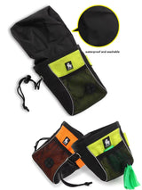 Truelove waterproof treat bag: high-capacity snack pouch with garbage compartment for outdoor pet use