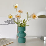 Nordic Glass Vase - Stylish Home Decor for Room or Desktop Flower Display