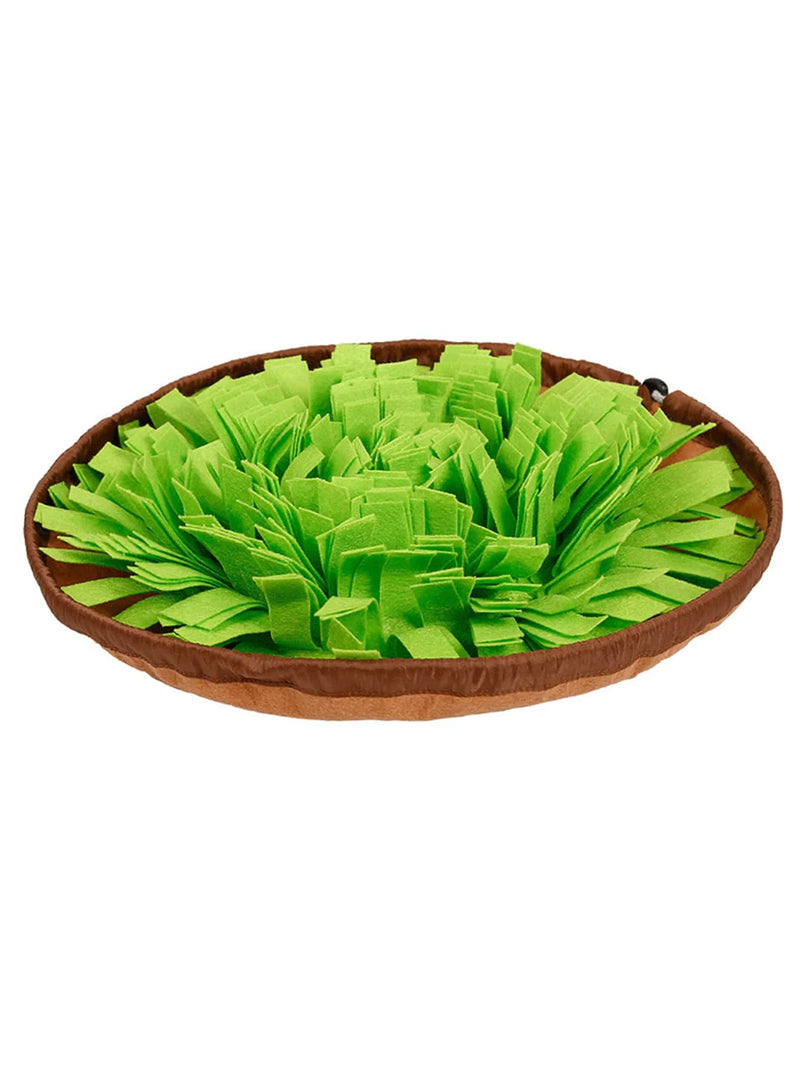 Dog Snuffle Mat - Slow Feeding & Nosework Training Toy for Stress Relief and Foraging Play