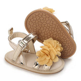 Baby Shoes Baby Shoes 0-18 Months Female Infant Fashion Flower Sandals Non slip Soft Sole Walking Shoes