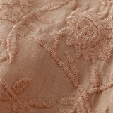 2025 vintage embroidered jacquard top—long-sleeve, loose-fit cotton-linen blend for effortless elegance.