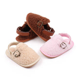 Baby Shoes Soft Cotton Plushy Winter and Autumn Indoor Prewalking 0-18 Months Baby Toddler Wear Comfortable Fashion Baby Shoes
