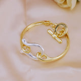 Fashion Jewelry Sets For Women Gold Color Choker Necklace Earrings Bracelets Ring Wedding Set Party