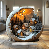 Bohemian Christmas Decoration - Unique Desktop Ornament for Bedroom or Gift Idea