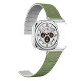 No Galaxy Silicone Strap for Samsung Galaxy Watch Ultra 47mm Band Sports Magnetic Bracelet for Galaxy Watch 7Ultra Wristband