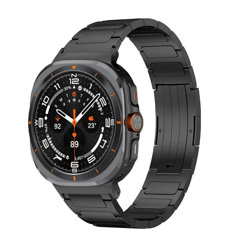 Titanium Strap for Samsung Galaxy Watch Ultra 47mm Stainless Steel Buckle Bracelet Watchband for Galaxy Watch Ultra Accessories