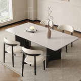 Mobile Nordic extending dining table—ideal for restaurants and living rooms, combining style and functionality."