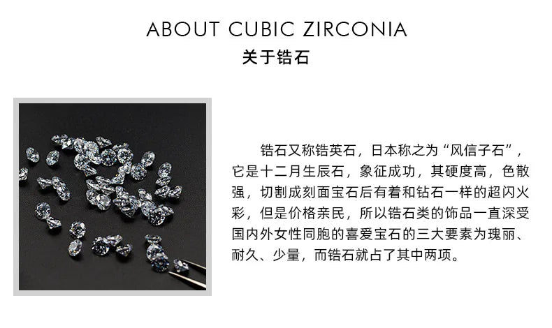"Elegant zircon jewelry set with necklace and water drop earrings—perfect for brides and special occasions."