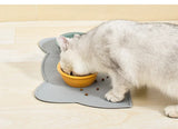 Waterproof Silicone Pet Feeding Mat - Non-Slip Food & Water Bowl Pad for Dogs and Cats