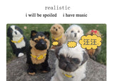 Voice-controlled electric dog toy plush with music, perfect for kids and as a gift.