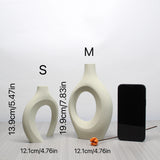 "Bohemian-style art vase set—perfect for home, office, or wedding decor in living rooms and bedrooms.