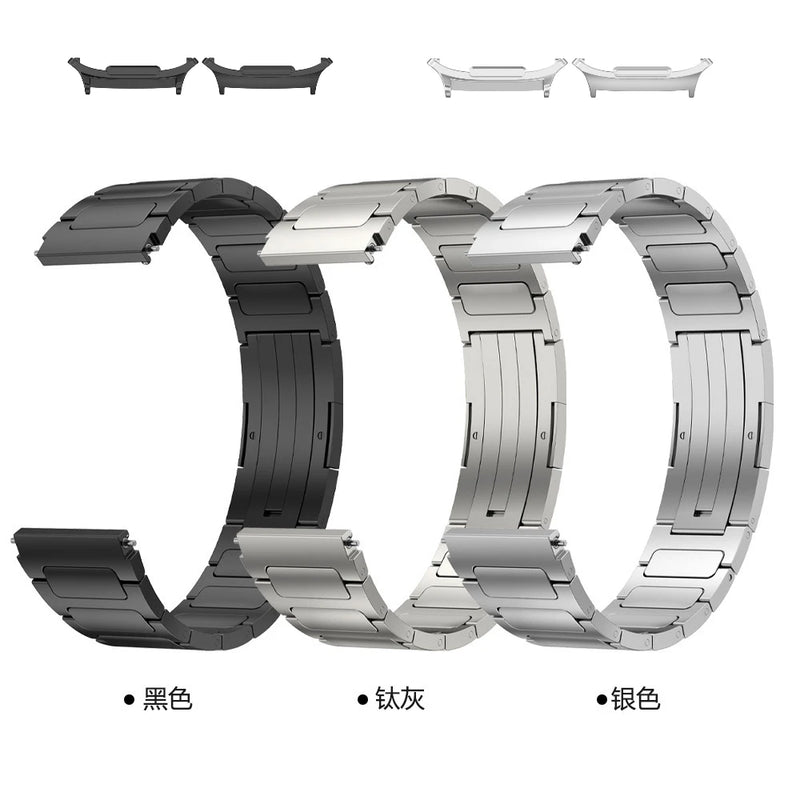 Titanium Strap for Samsung Galaxy Watch Ultra 47mm Stainless Steel Buckle Bracelet Watchband for Galaxy Watch Ultra Accessories