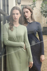 AS 2025 summer woman dress comfortable ribbing maxi button dress  lady clothes
