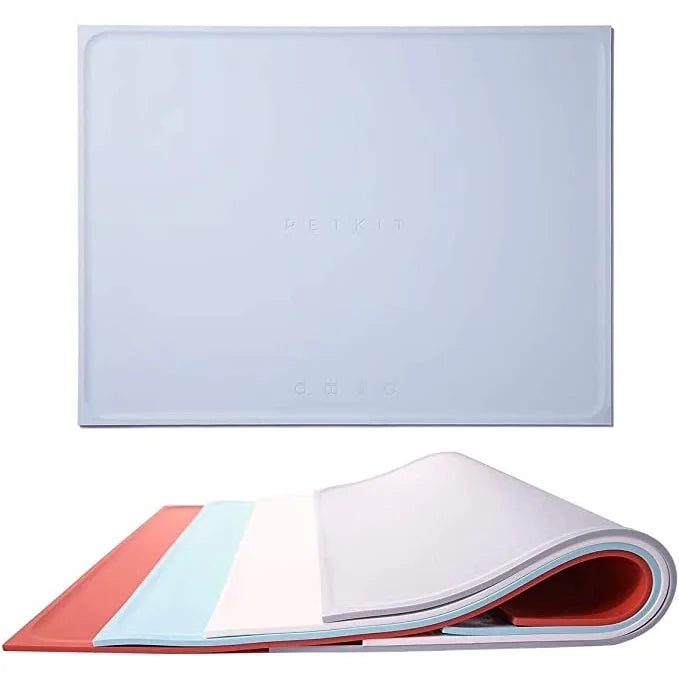 PETKIT silicone pet mat: waterproof, non-slip feeding placemat for dogs and cats