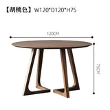 "Luxury Italian-style wooden dining table—modern, waterproof, and perfect for kitchen or living spaces.