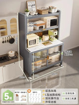Kitchen Sideboard - Multifunctional Cabinet for Dining Room or Kitchen, Storage & Display Furniture