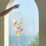 Natural Shell Wind Chimes - Bohemian Dream Catchers for Kids' Room or Nursery Decor, Unique New Year Gift Idea