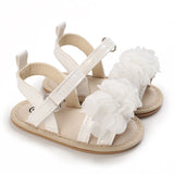 Baby Shoes Baby Shoes 0-18 Months Female Infant Fashion Flower Sandals Non slip Soft Sole Walking Shoes
