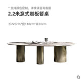 Modern marble kitchen dining table—luxury mid-century design perfect for home and living spaces."