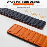 For Galaxy Watch Ultra Strap Magnetic Bracelet Wristband For Samsung Galaxy Watch 7 47mm Silicone Watchband Accessories ﻿