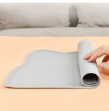 Waterproof Silicone Pet Feeding Mat - Non-Slip Food & Water Bowl Pad for Dogs and Cats