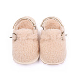 Baby Shoes Soft Cotton Plushy Winter and Autumn Indoor Prewalking 0-18 Months Baby Toddler Wear Comfortable Fashion Baby Shoes