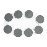 360° rotating kitchen countertop turntable—heat-resistant and perfect for rectangular dining tables."