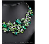 Accessories Retro Necklace Set Women's Luxury Crystal Banquet Dress Accessories
