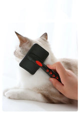 Pet Hair Removal Brush - Smooth Massage Comb for Dogs & Cats, Grooming Tool Accessory