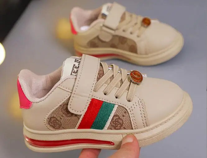 Baby Shoes 2024 Spring Autumn New Boys Girls Sneakers Soft Soled Bread Shoes Boy Sports Shoes Children's Soft Soled Baby Shoes