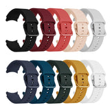 20mm Silicone Strap For Samsung Galaxy Watch 7 6 5 4 Smart Watch Band for Galaxy Watch FE