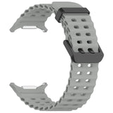 Official Ocean Silicone Strap For Samsung Galaxy Watch 7 Ultra 47mm Watchband Replacement Bracelet For Galaxy Watch Ultra Correa