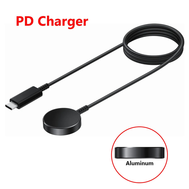 Charger for Samsung Galaxy Watch 7 40 44mm/Galaxy Watch Ultra 47mm/Galaxy Watch 6/ 6 Classic/Galaxy Watch 5 Pro Charging Cable