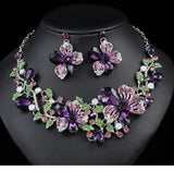 Accessories Retro Necklace Set Women's Luxury Crystal Banquet Dress Accessories