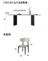 Mobile Nordic extending dining table—ideal for restaurants and living rooms, combining style and functionality."