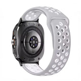 Two-tone Silicone Strap for Samsung Galaxy Watch Ultra 47mm Sports Breathable Bracelet Wristband for Galaxy Watch Ultra Correa