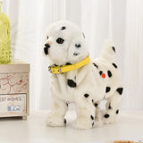 Voice-controlled electric dog toy plush with music, perfect for kids and as a gift.