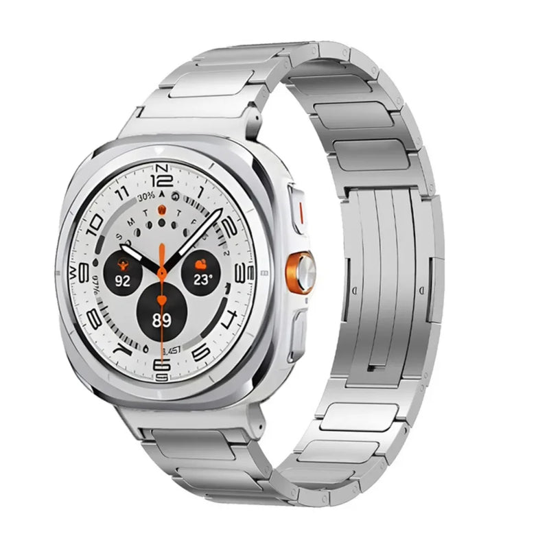 Titanium Strap for Samsung Galaxy Watch Ultra 47mm Stainless Steel Buckle Bracelet Watchband for Galaxy Watch Ultra Accessories