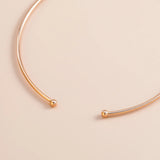 Exaggerated Trend Gold Color Conch Torques Necklace Jewelry Accessories