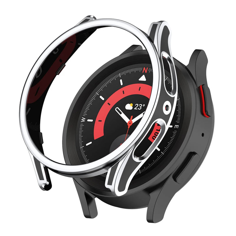 Case for Samsung Galaxy Watch 5 40mm 44mm PC Bumper Screen Protector Galaxy Watch 5 Pro 45mm All-Around Shell for Galaxy Watch