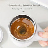 1PC  Smart Stirring Mug - Automatic Stirring Coffee Cup with Long-Lasting Variable Frequency Technology for Effortless Mixing -