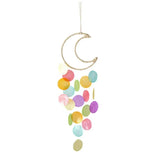 Natural Shell Wind Chimes - Bohemian Dream Catchers for Kids' Room or Nursery Decor, Unique New Year Gift Idea