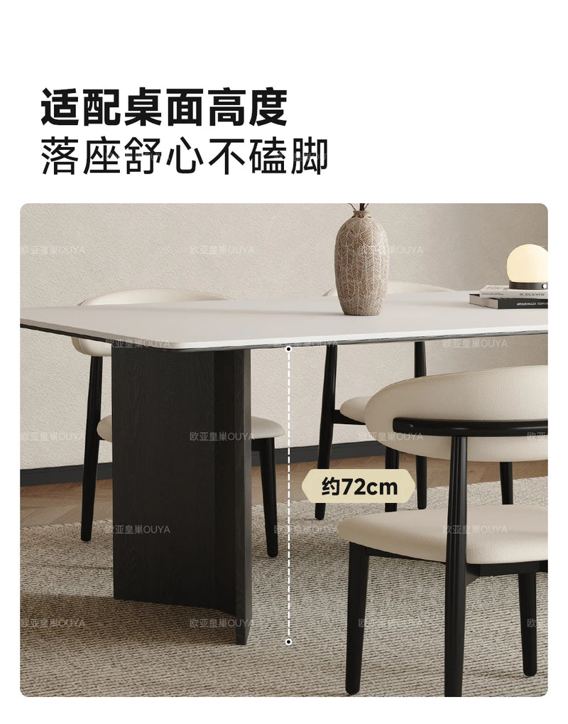 Mobile Nordic extending dining table—ideal for restaurants and living rooms, combining style and functionality."
