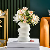 Nordic Flower Vase - Modern Home Decor for Bedroom, Garden, or Table, Stylish Room Ornament