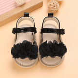 Baby Shoes Baby Shoes 0-18 Months Female Infant Fashion Flower Sandals Non slip Soft Sole Walking Shoes