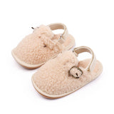 Baby Shoes Soft Cotton Plushy Winter and Autumn Indoor Prewalking 0-18 Months Baby Toddler Wear Comfortable Fashion Baby Shoes