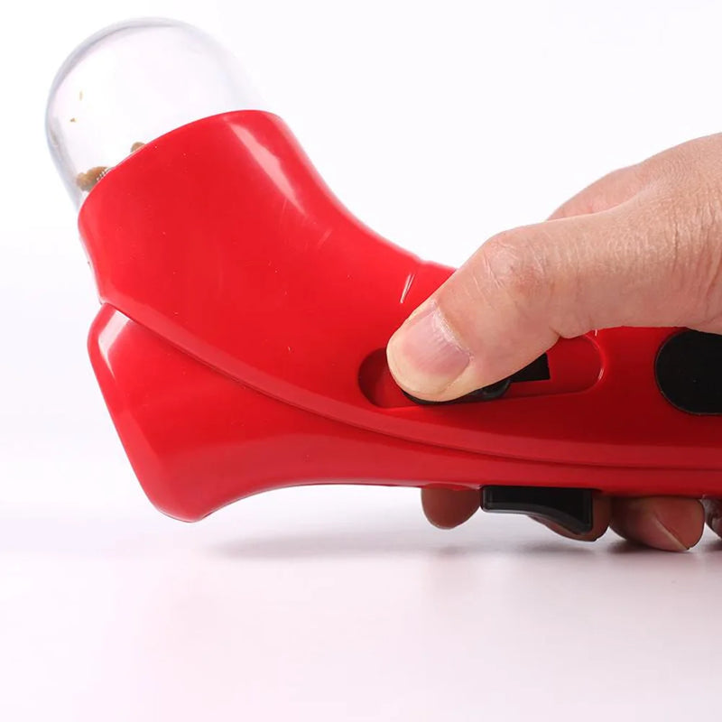 Interactive Pet Treat Launcher - Food Dispenser Gun for Dog & Cat Exercise and Trainin